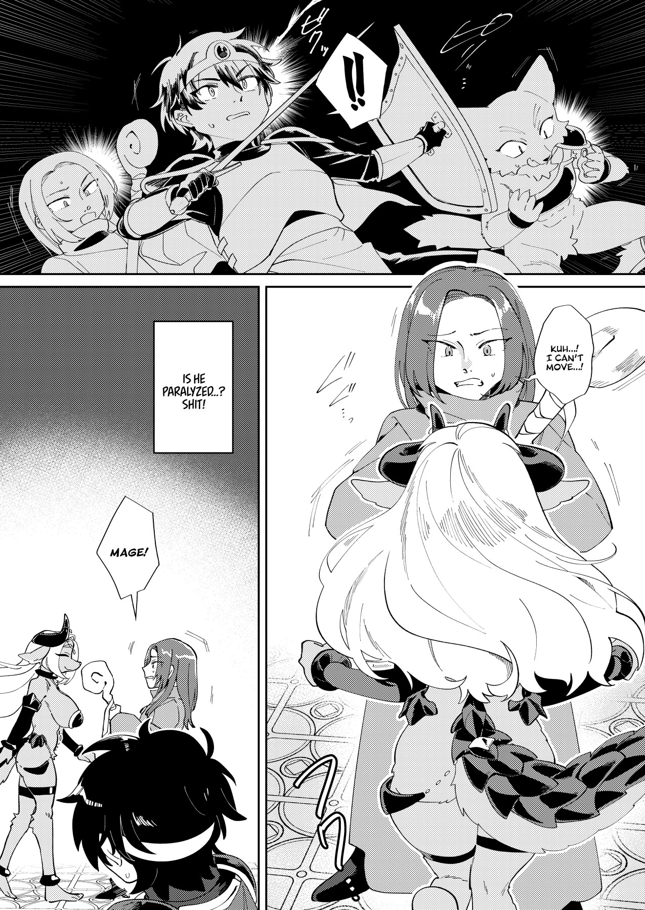 Hentai Manga Comic-The Demon Queen Was Invincible So The Hero Got All His Power Sucked From Him & Ended Up As Her Pet!-Read-4